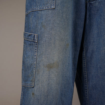 KEEP ON FUCKIN' - UTILITY DENIM PANTS / WRD6123VF