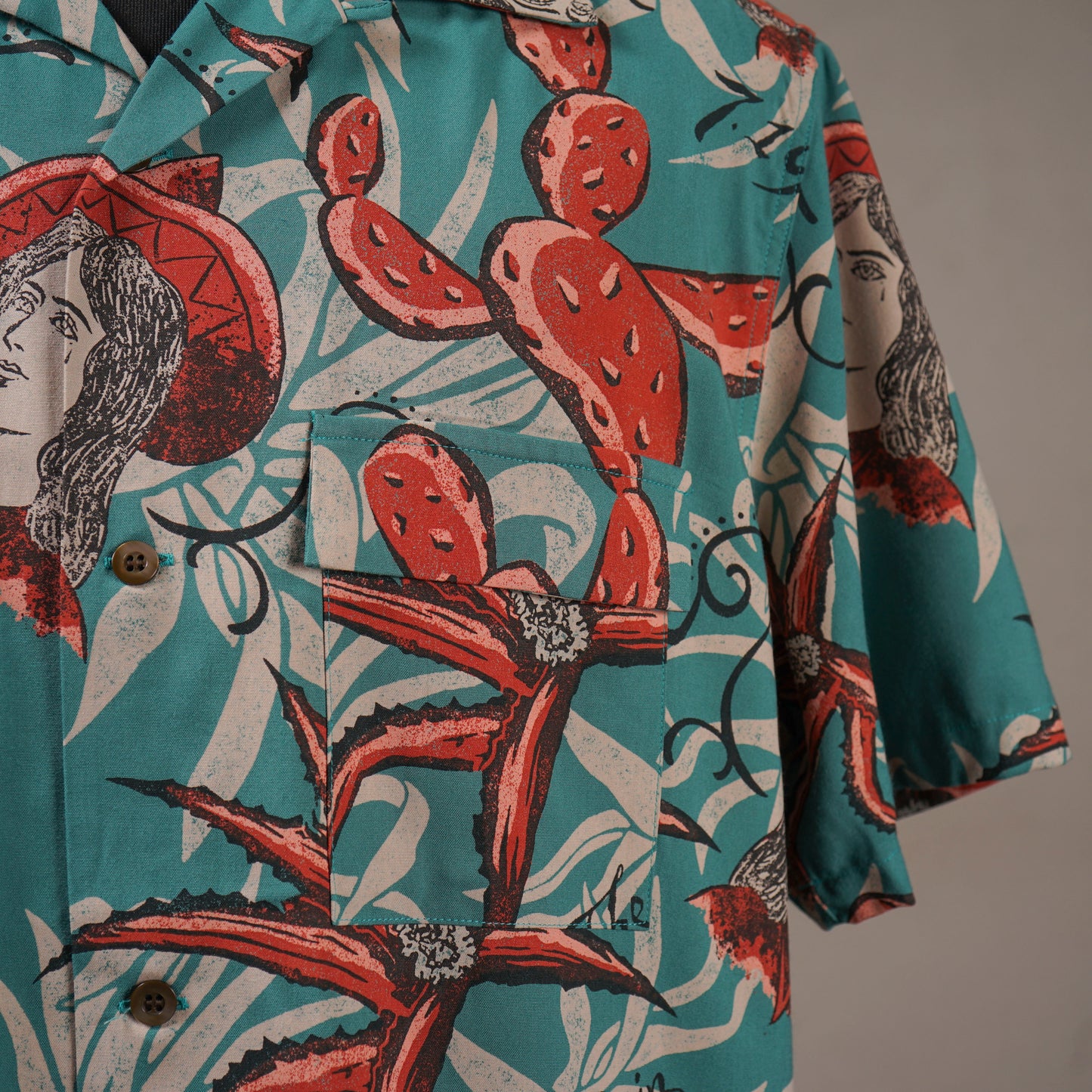 VILLA DE LOS GANS GUADALUPE - S/S SHIRTS / GSV6107 GLADHAND / グラッドハンド
