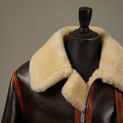 THIRTEEN CROWS - MOUTON FLIGHT JACKET / OC5301