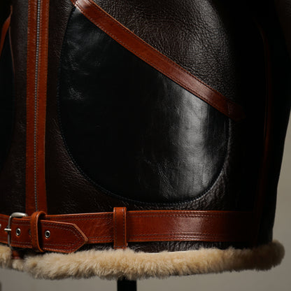 THIRTEEN CROWS - MOUTON FLIGHT JACKET / OC5301