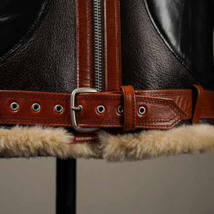 THIRTEEN CROWS - MOUTON FLIGHT JACKET / OC5301