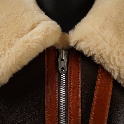 THIRTEEN CROWS - MOUTON FLIGHT JACKET / OC5301