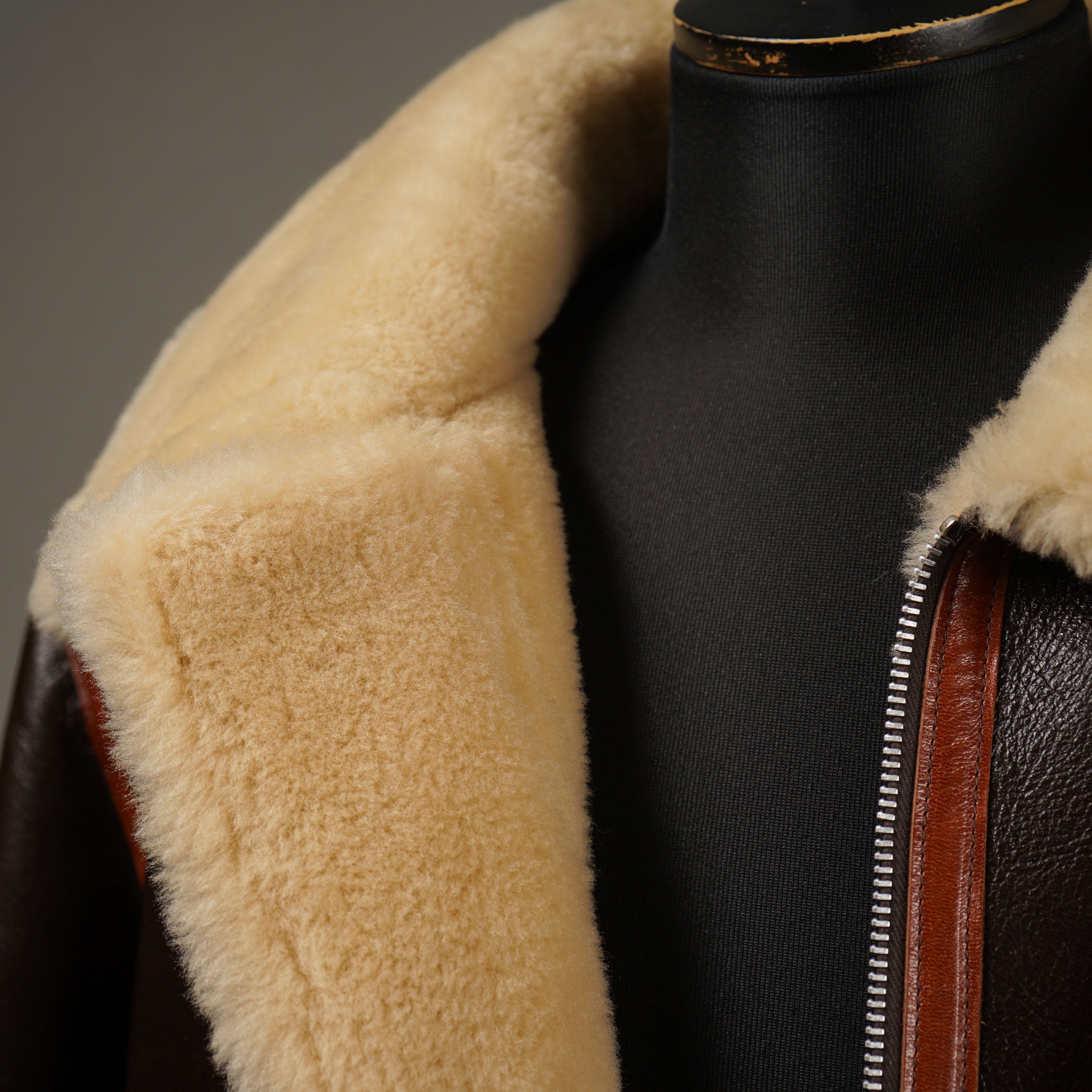 THIRTEEN CROWS - MOUTON FLIGHT JACKET / OC5301 – GLADHAND & Co.