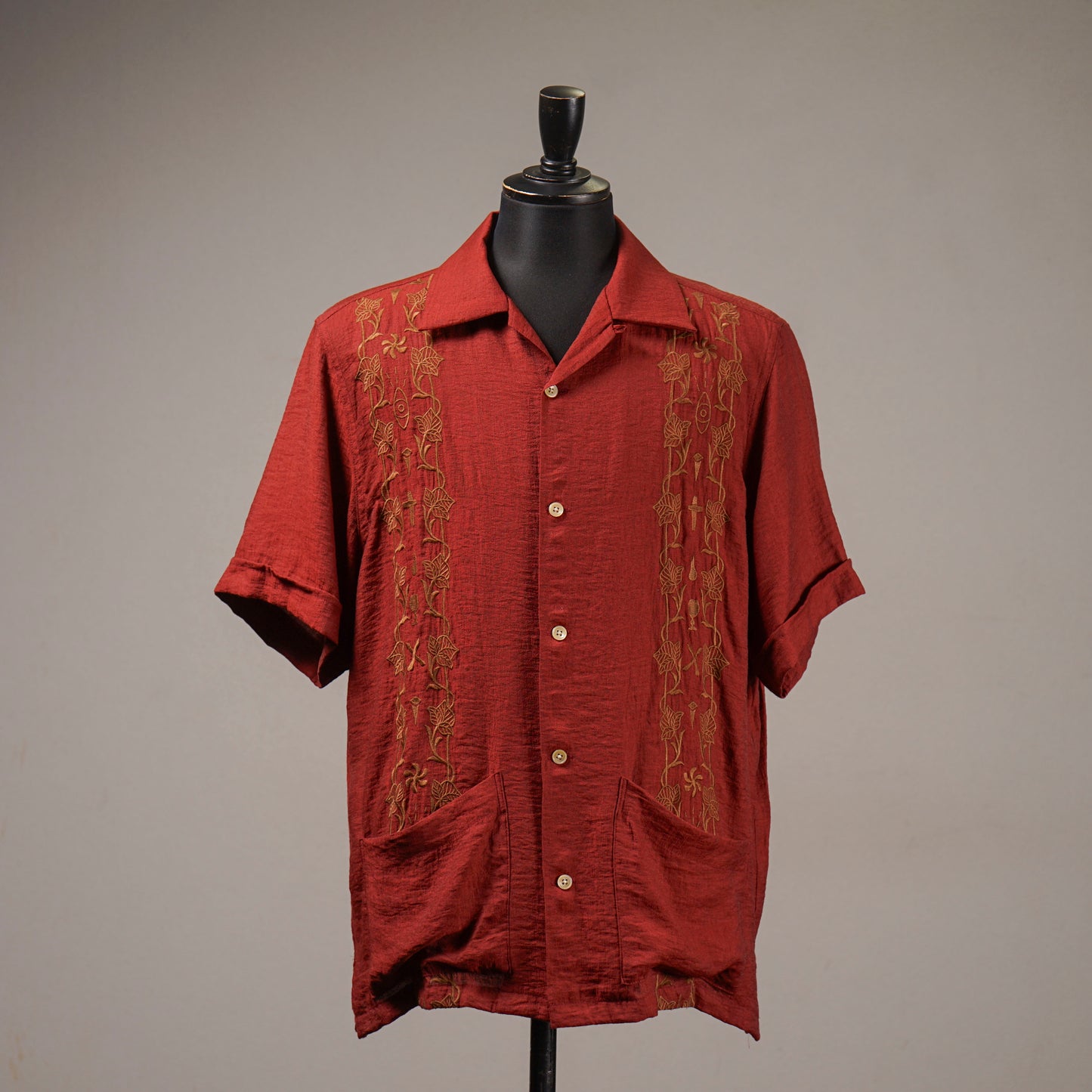 memento mori - S/S GUAYABERA SHIRTS / GSV6112 GLADHAND