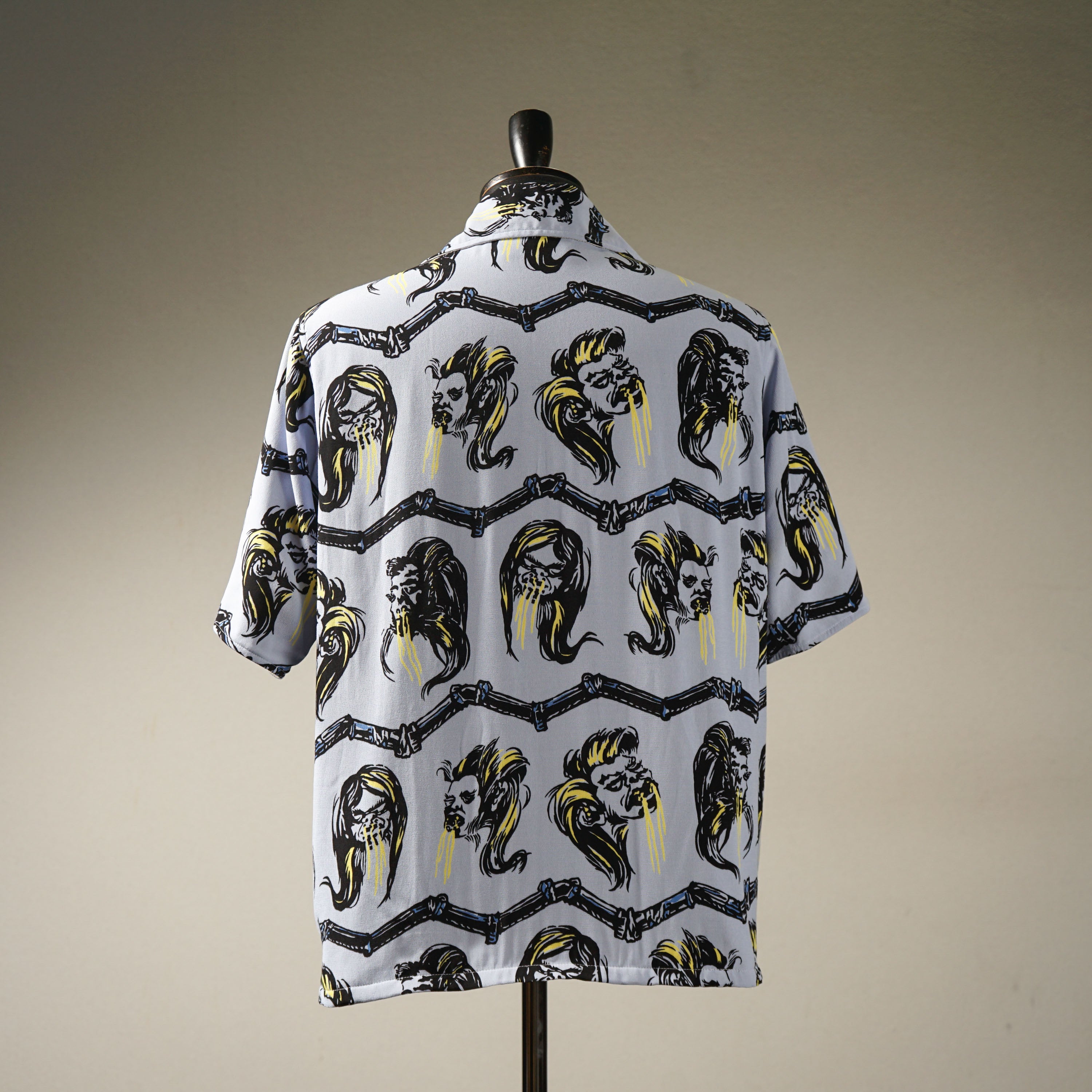 VOODOO HEAD - S/S BEACH SHIRTS / WRD-23-SS-08