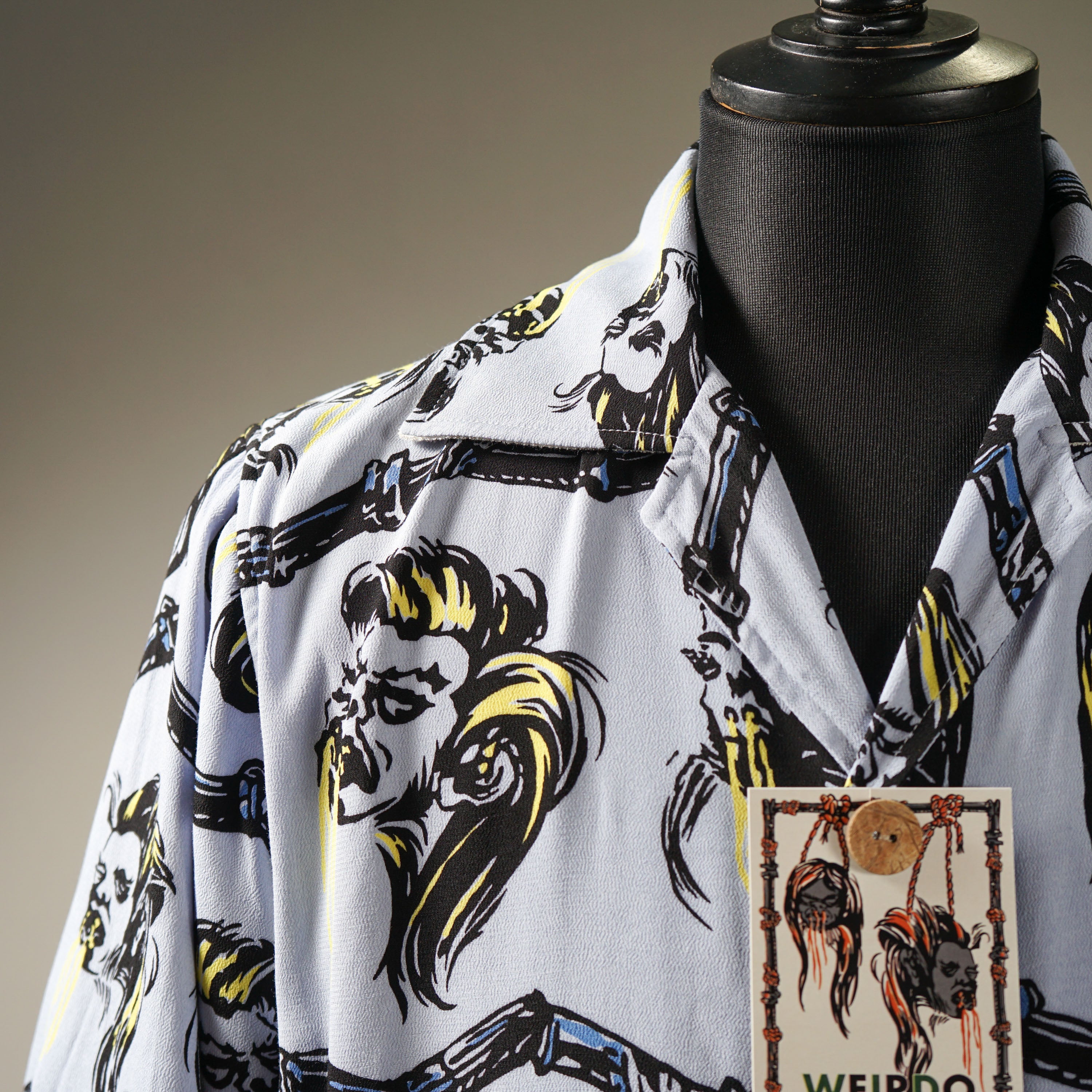 VOODOO HEAD - S/S BEACH SHIRTS / WRD-23-SS-08