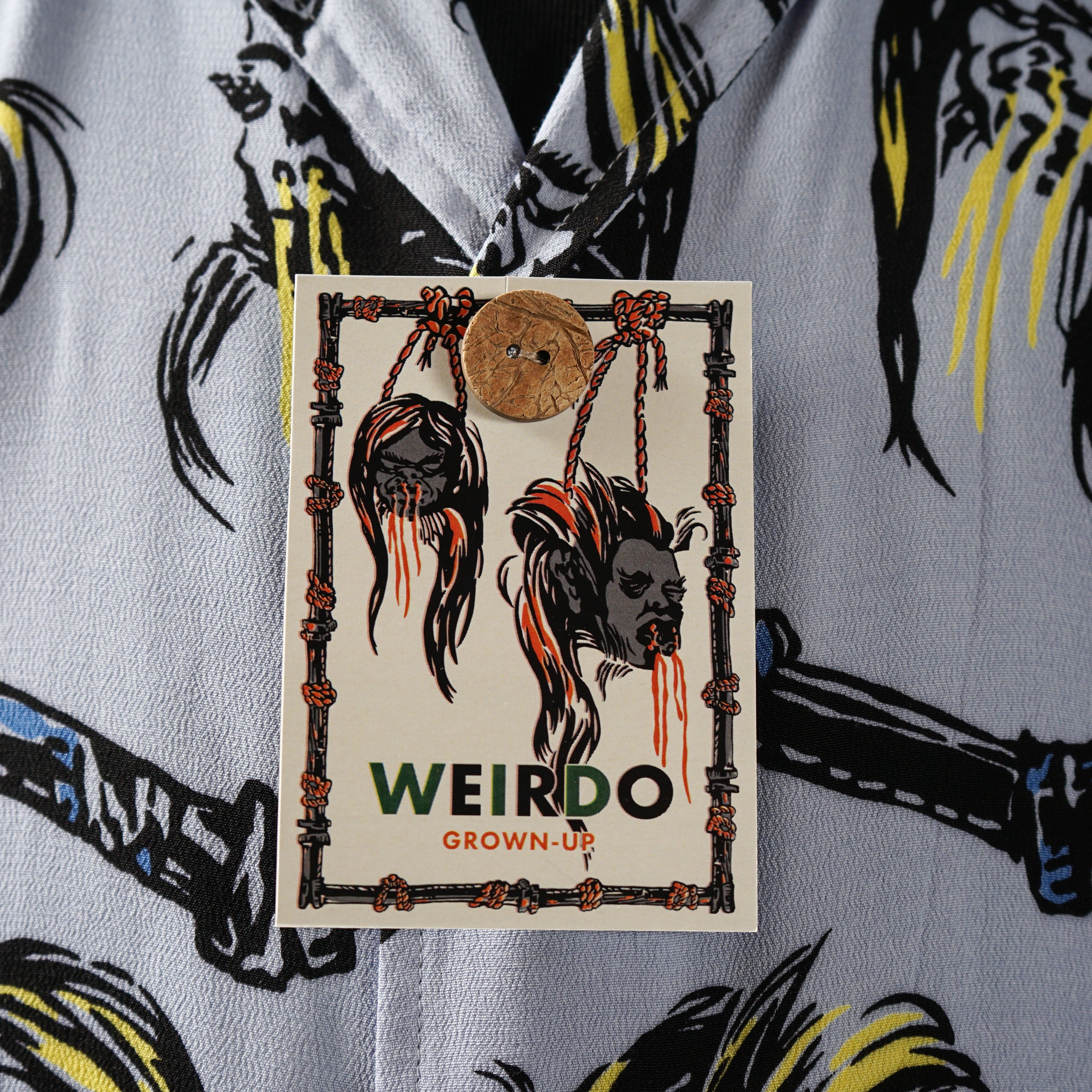 VOODOO HEAD - S/S BEACH SHIRTS / WRD-23-SS-08