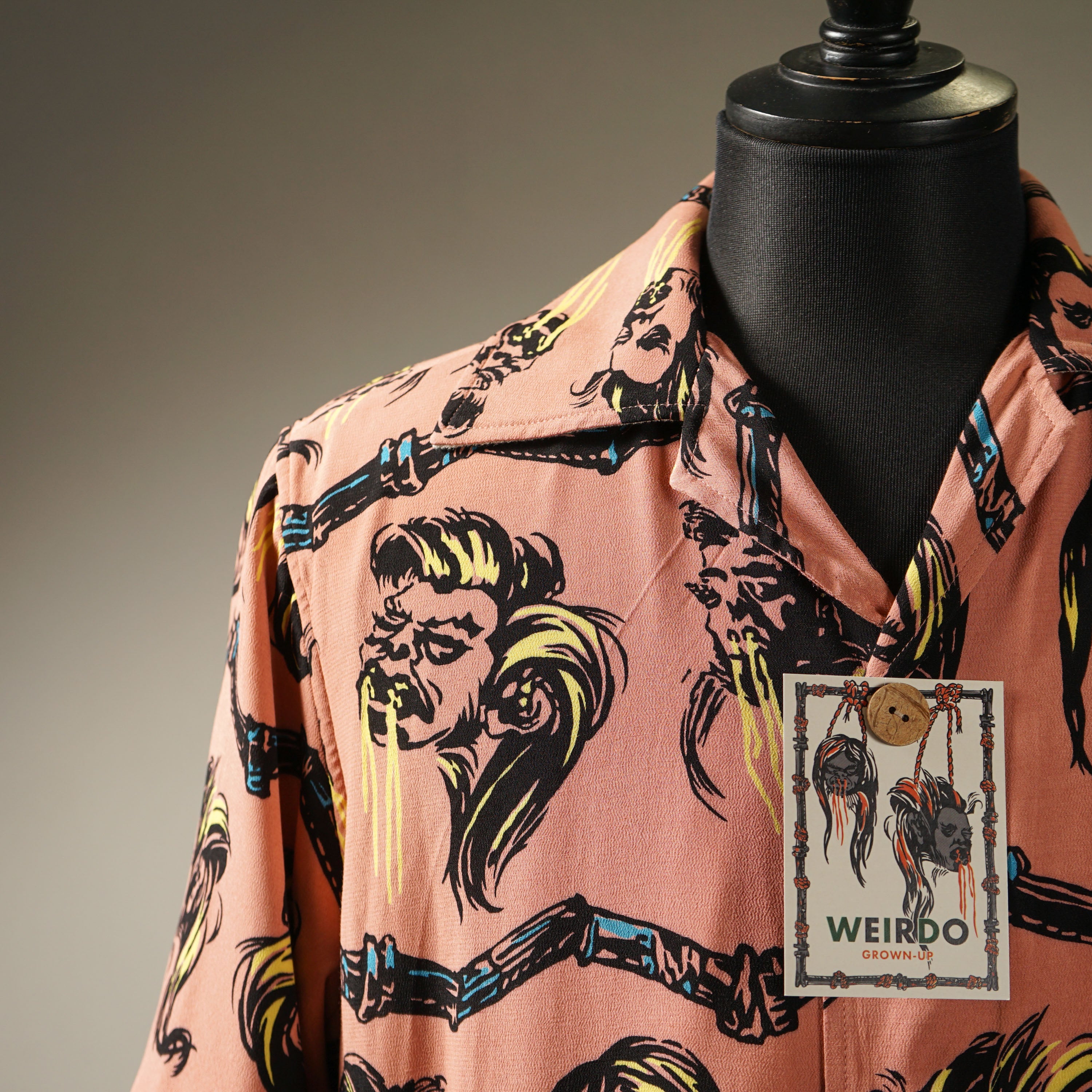 VOODOO HEAD - S/S BEACH SHIRTS / WRD-23-SS-08