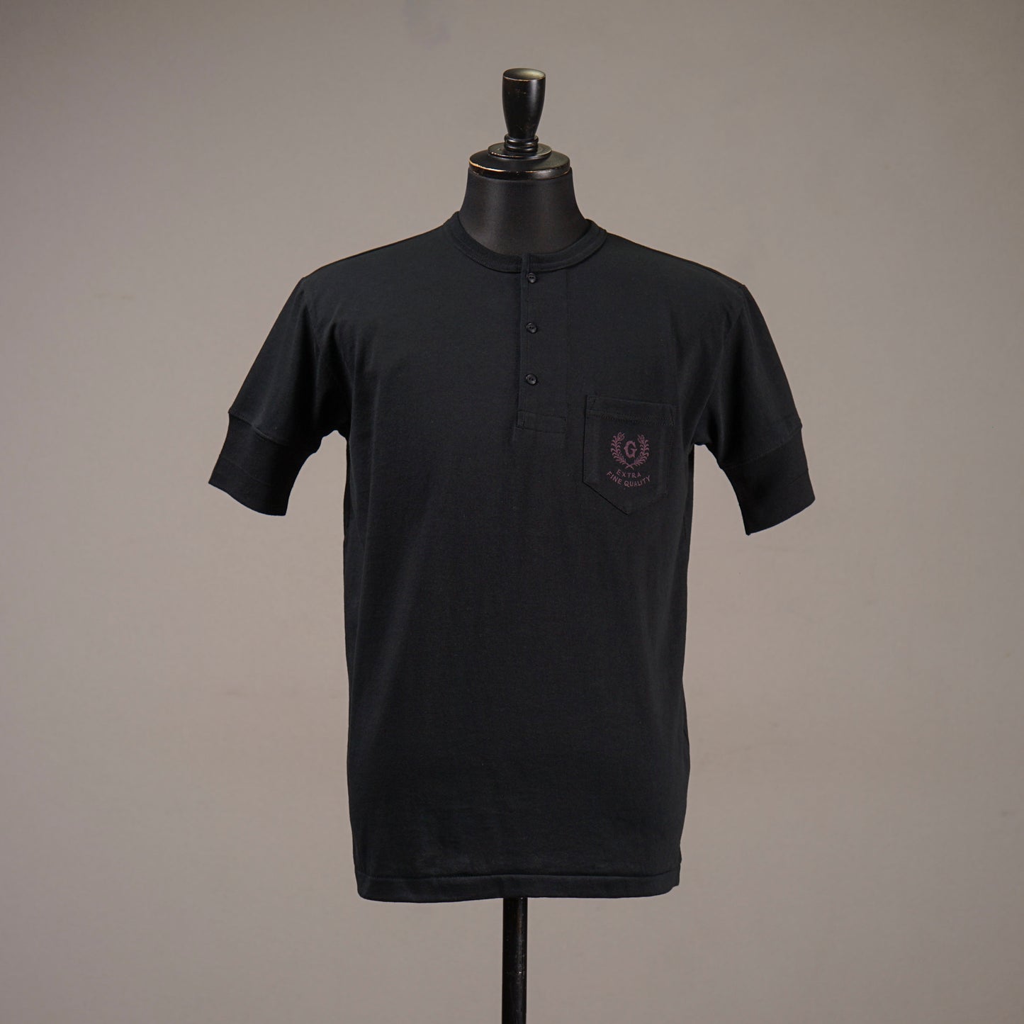 GLAD RAW Phoenix - S/S HENRY T-SHIRTS / BYGH6118 GLADHAND / グラッドハンド