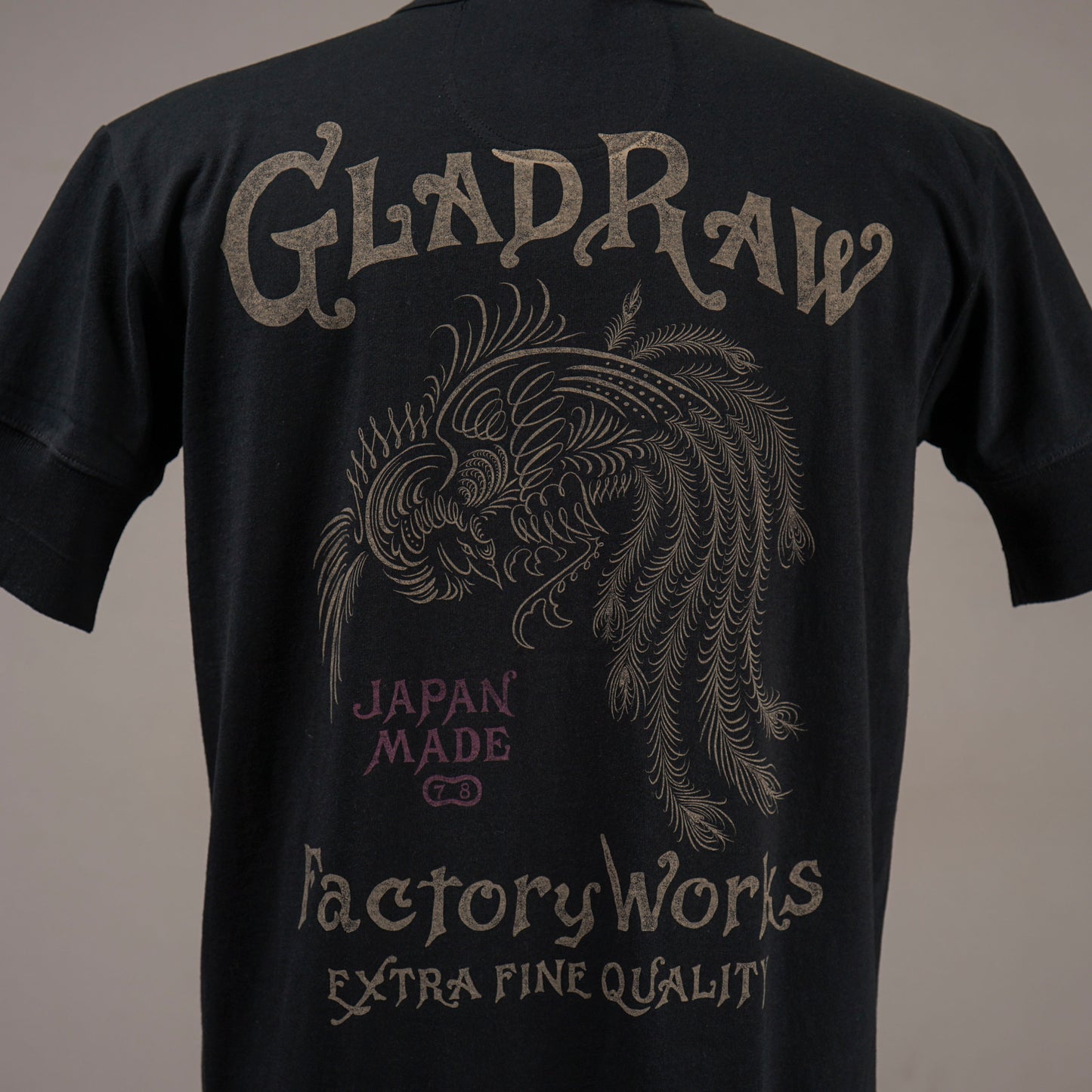 GLAD RAW Phoenix - S/S HENRY T-SHIRTS / BYGH6118 GLADHAND / グラッドハンド