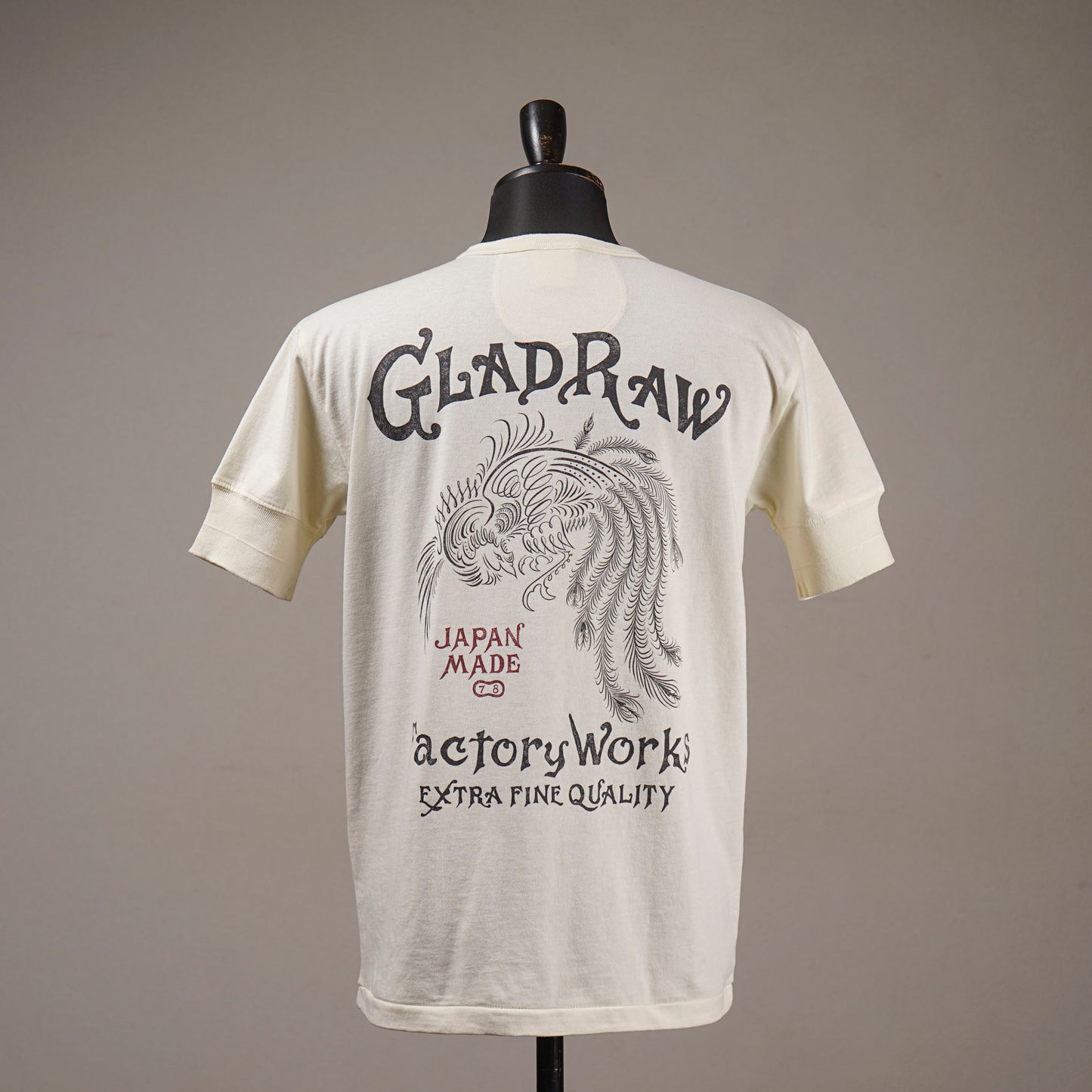 GLAD RAW Phoenix - S/S HENRY T-SHIRTS / BYGH6118 GLADHAND / グラッドハンド
