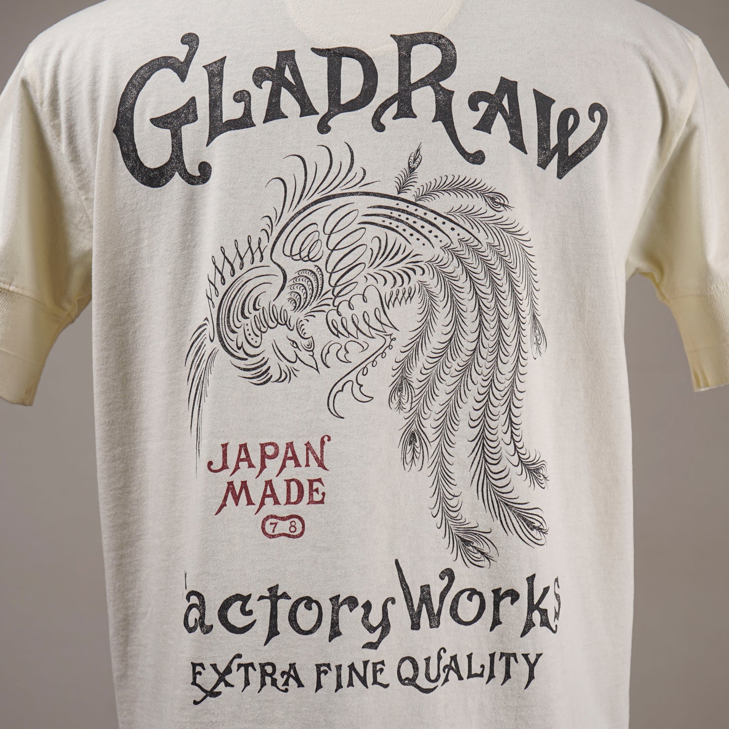 GLAD RAW Phoenix - S/S HENRY T-SHIRTS / BYGH6118 GLADHAND / グラッドハンド