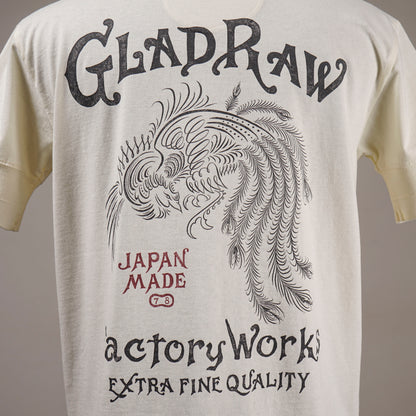 GLAD RAW Phoenix - S/S HENRY T-SHIRTS / BYGH6118 GLADHAND / グラッドハンド