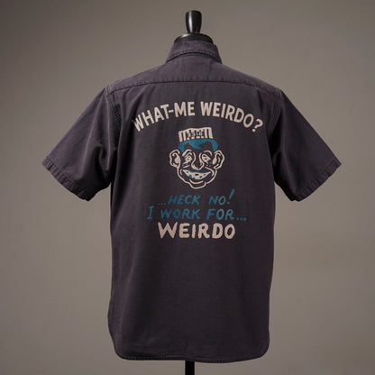 WHAT-ME WEIRDO? - S/S WORK SHIRTS / WRD6114 GLADHAND / GLADHAND