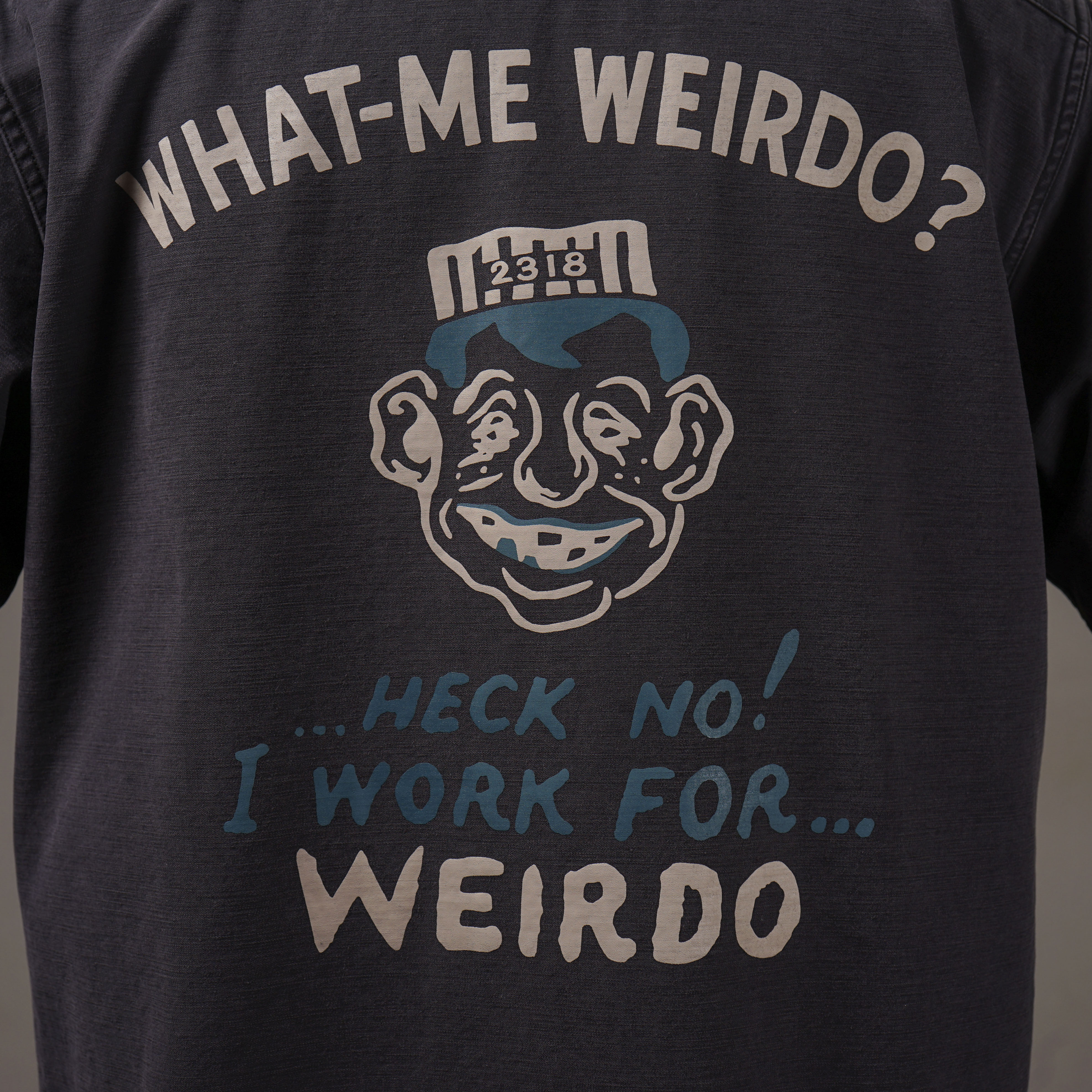 WHAT-ME WEIRDO? - S/S WORK SHIRTS / WRD6114 GLADHAND / グラッド