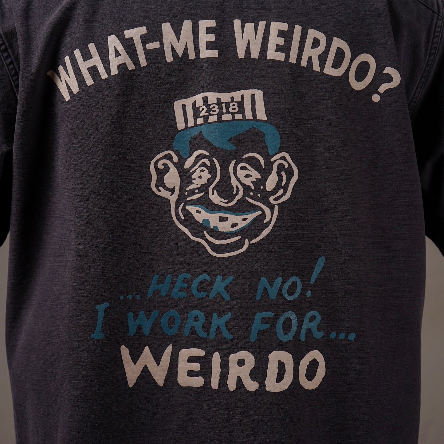 WHAT-ME WEIRDO? - S/S WORK SHIRTS / WRD6114 GLADHAND / GLADHAND