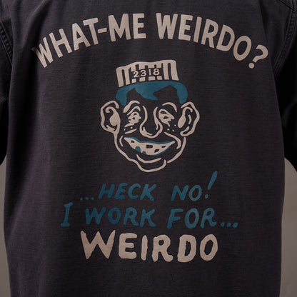 WHAT-ME WEIRDO? - S/S WORK SHIRTS / WRD6114 GLADHAND / GLADHAND