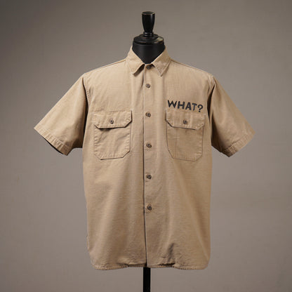 WHAT-ME WEIRDO? - S/S WORK SHIRTS / WRD6114 GLADHAND / GLADHAND