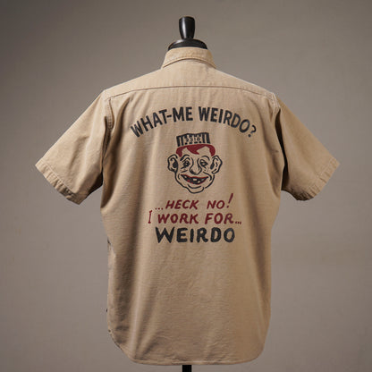 WHAT-ME WEIRDO? - S/S WORK SHIRTS / WRD6114 GLADHAND / GLADHAND
