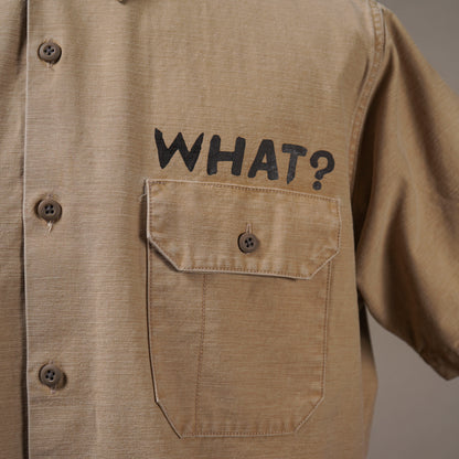 WHAT-ME WEIRDO? - S/S WORK SHIRTS / WRD6114 GLADHAND / GLADHAND
