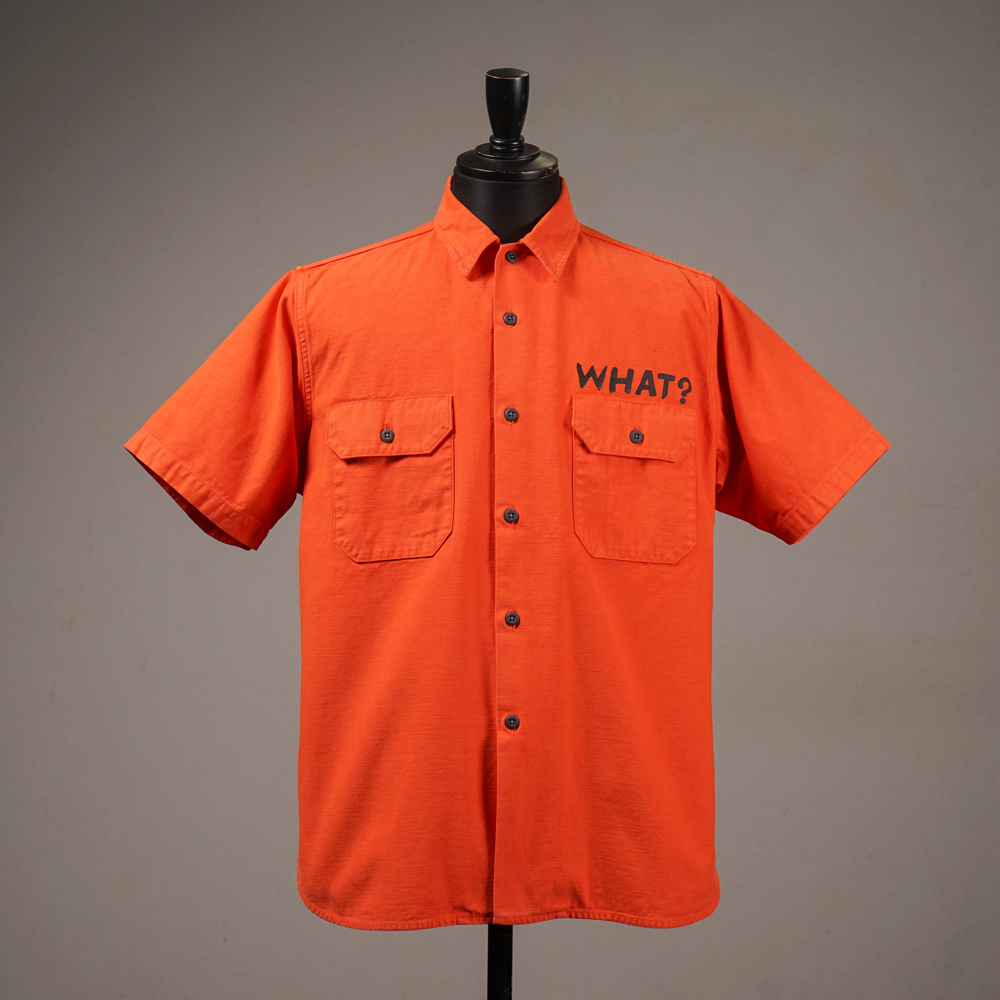 WHAT-ME WEIRDO? - S/S WORK SHIRTS / WRD6114 GLADHAND / グラッド