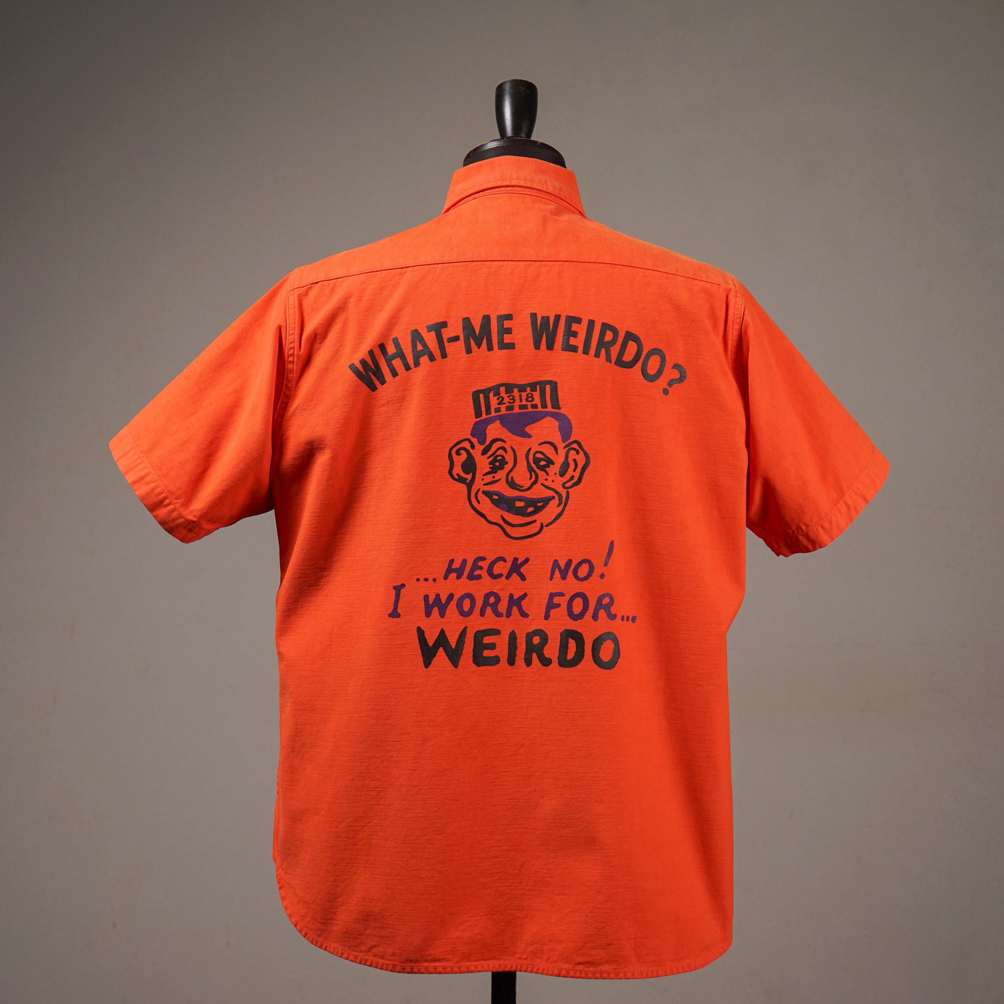 WHAT-ME WEIRDO? - S/S WORK SHIRTS / WRD6114 GLADHAND / グラッド