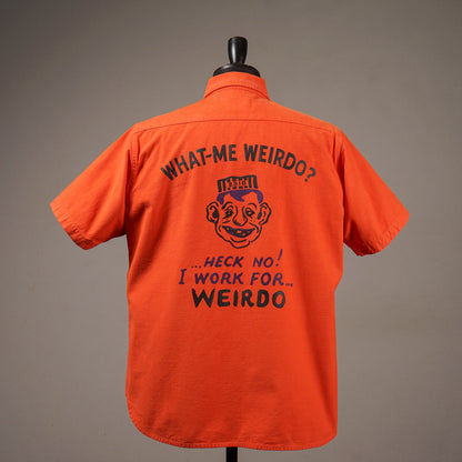 WHAT-ME WEIRDO? - S/S WORK SHIRTS / WRD6114 GLADHAND / GLADHAND