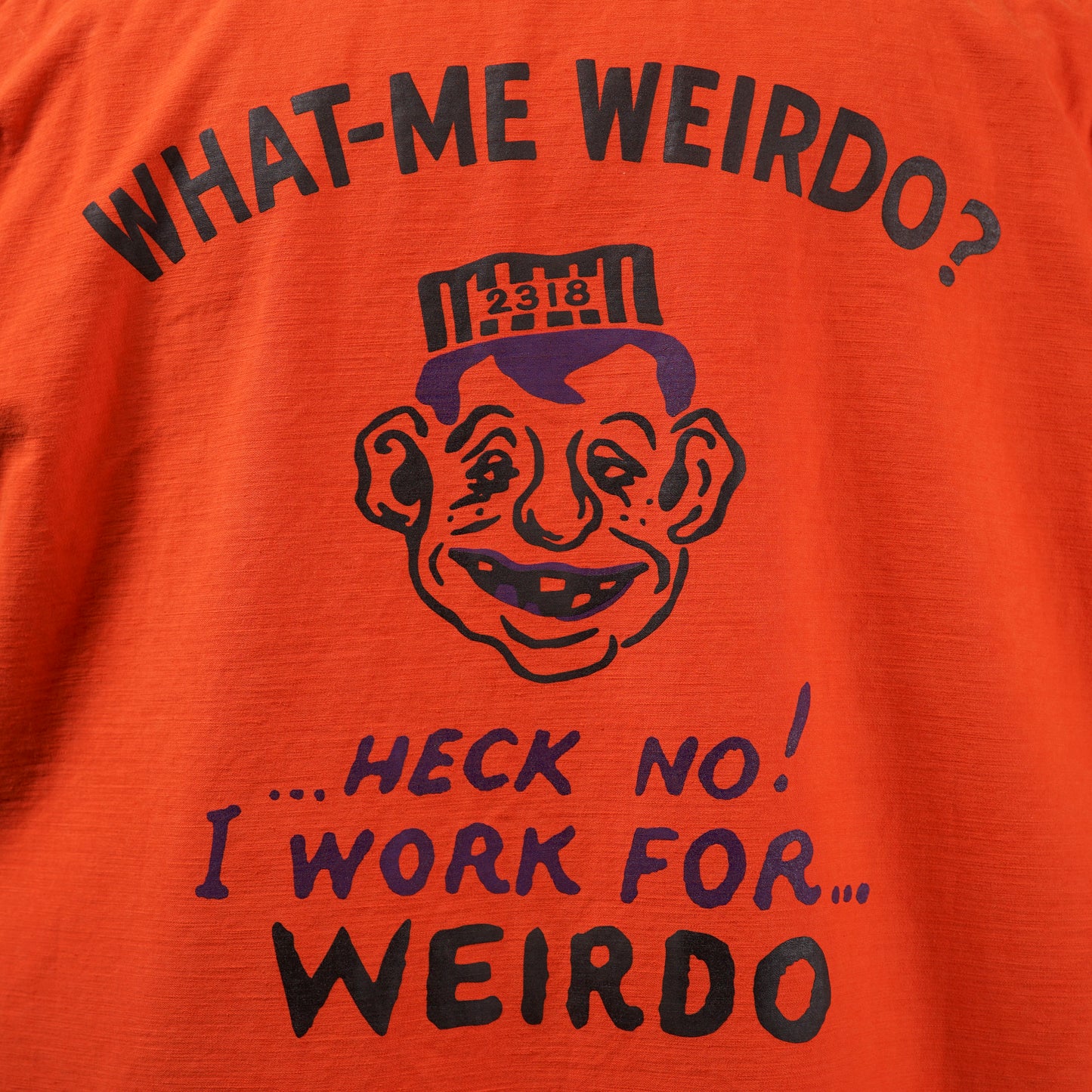WHAT-ME WEIRDO? - S/S WORK SHIRTS / WRD6114 GLADHAND / GLADHAND