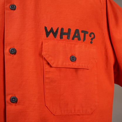 WHAT-ME WEIRDO? - S/S WORK SHIRTS / WRD6114 GLADHAND / GLADHAND