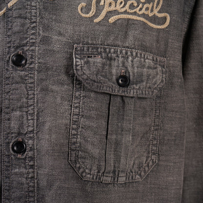 CROW - L/S WORK SHIRTS / OC6109VF