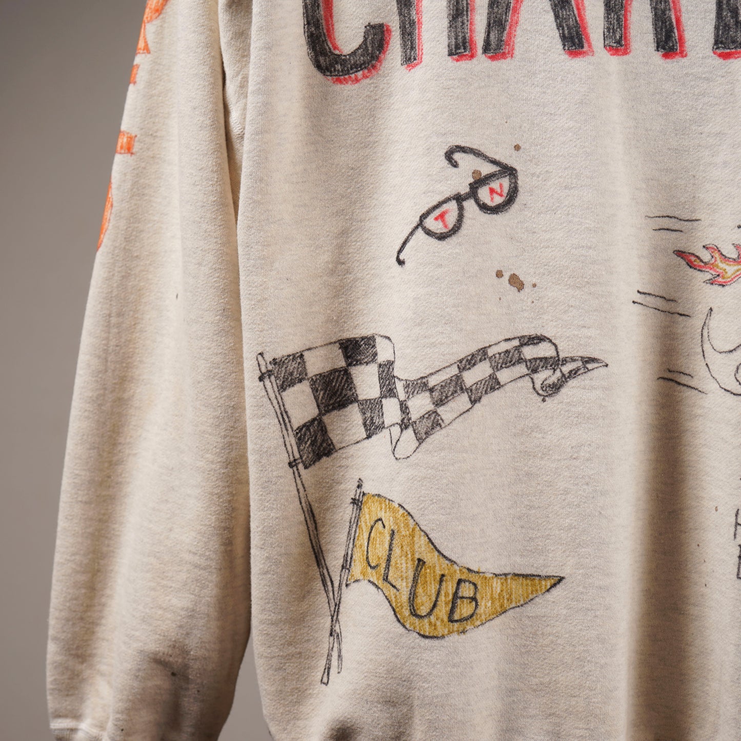 CHARLIE WEIRDO - CREW NECK SWEAT / WRD6118 GLADHAND / GLAD HAND