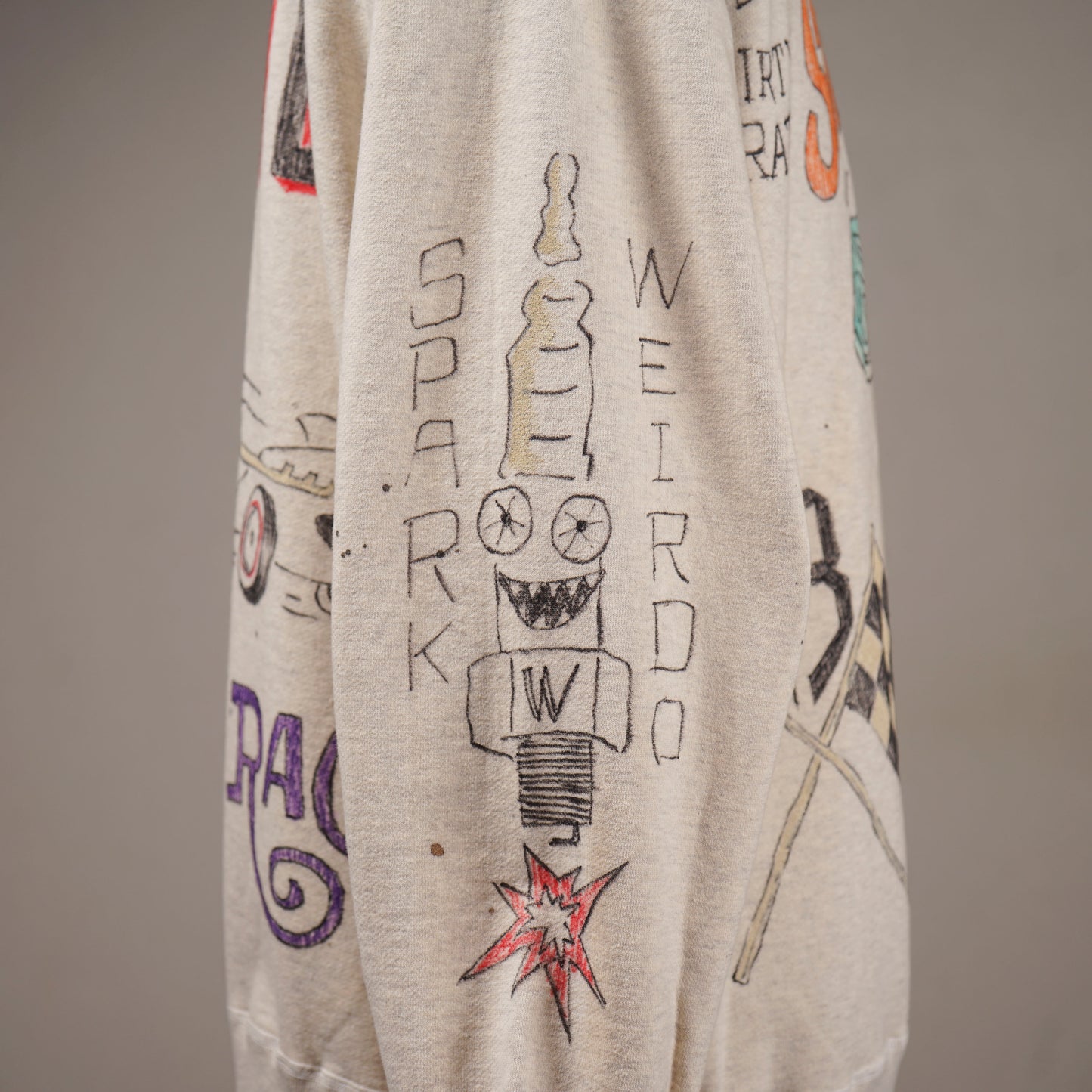 CHARLIE WEIRDO - CREW NECK SWEAT / WRD6118 GLADHAND / GLAD HAND