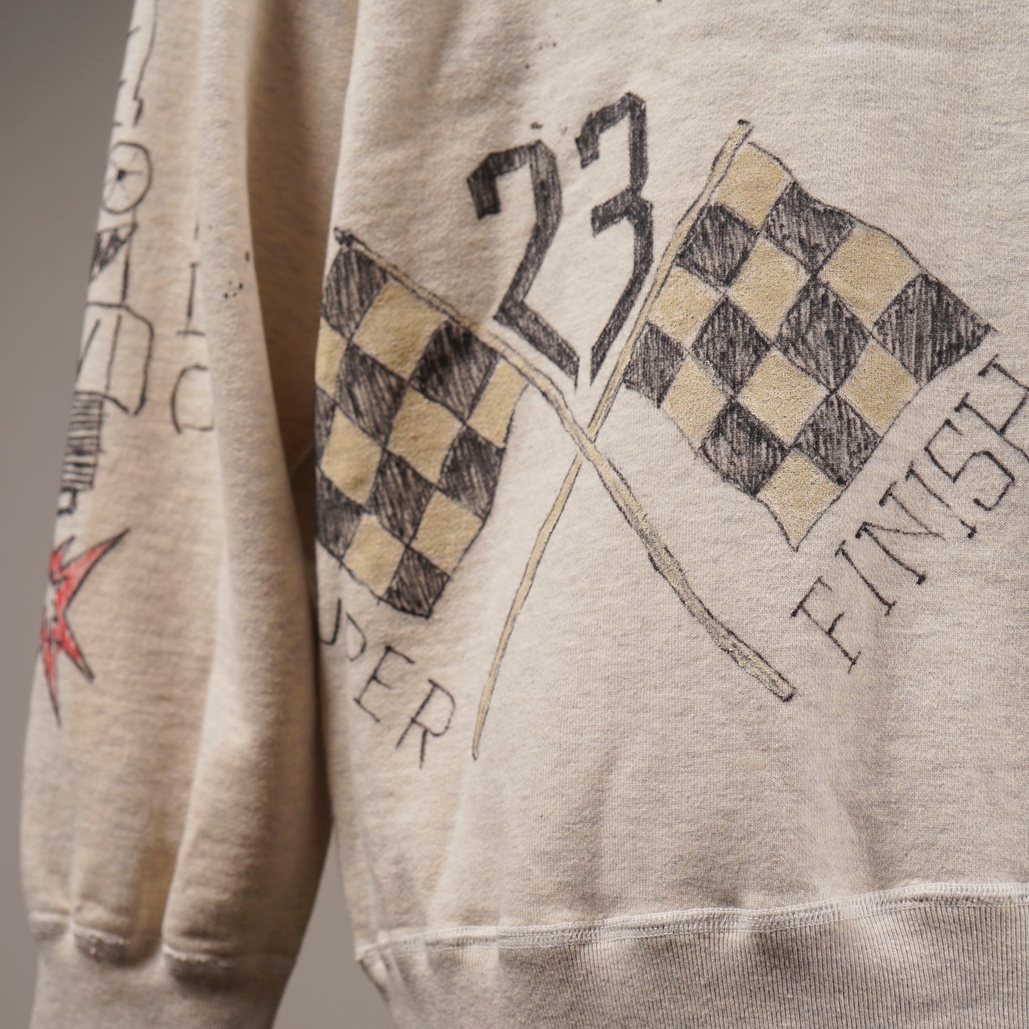 CHARLIE WEIRDO - CREW NECK SWEAT / WRD6118 GLADHAND / GLAD HAND