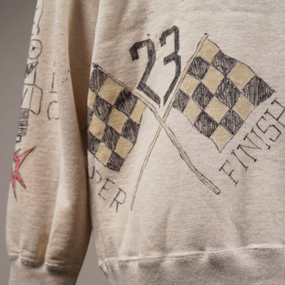 CHARLIE WEIRDO - CREW NECK SWEAT / WRD6118 GLADHAND / GLAD HAND