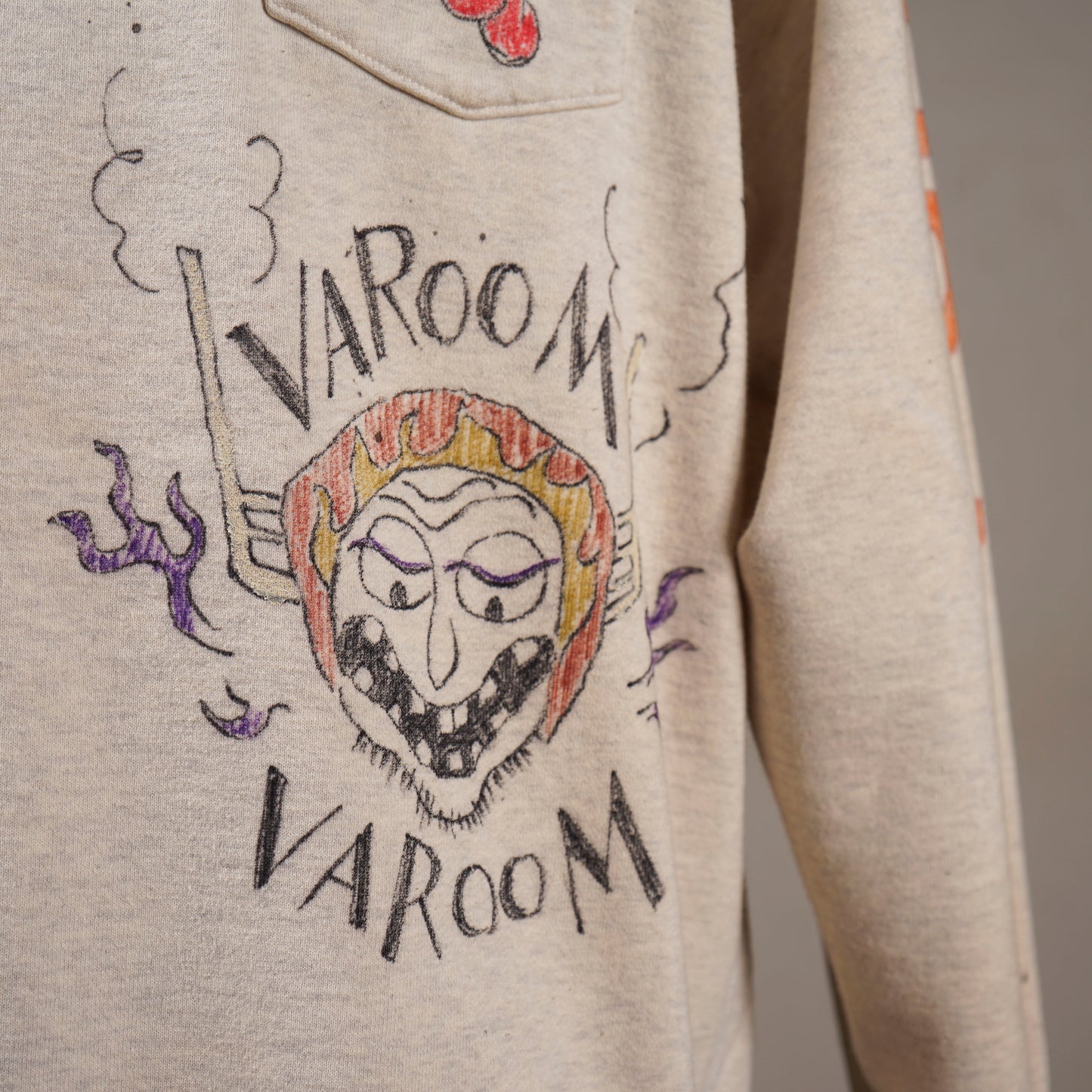 CHARLIE WEIRDO - CREW NECK SWEAT / WRD6118 GLADHAND / GLAD HAND