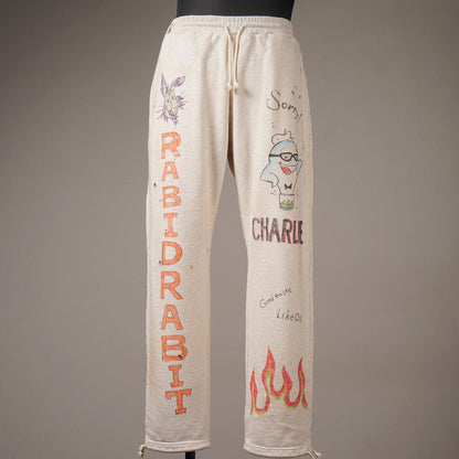 CHARLIE WEIRDO - SWEAT PANTS / WRD6119 GLADHAND