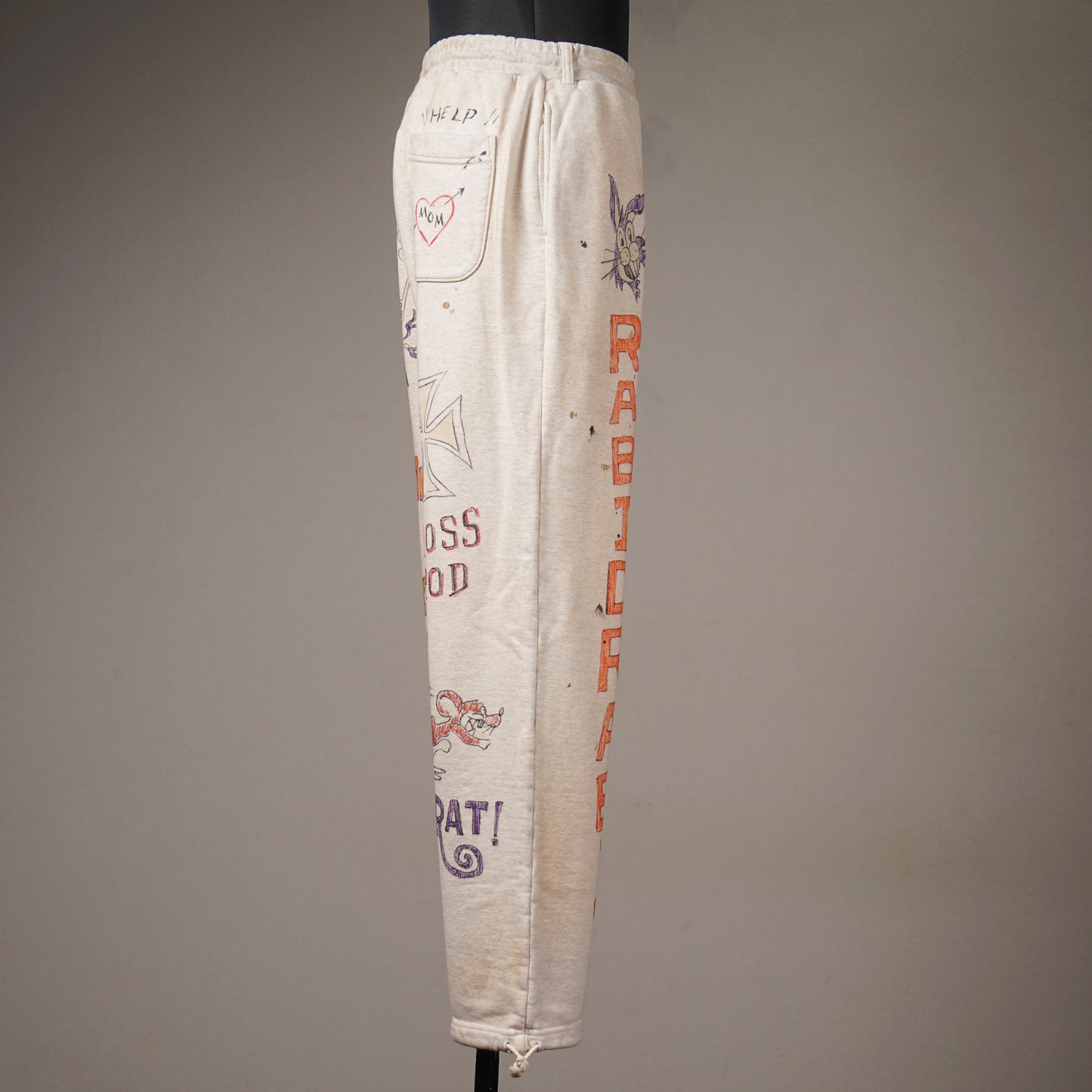 CHARLIE WEIRDO - SWEAT PANTS / WRD6119 GLADHAND