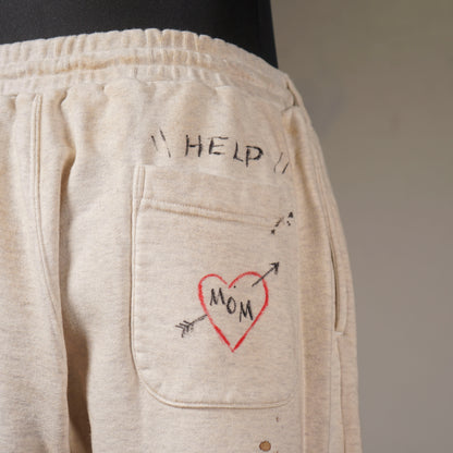 CHARLIE WEIRDO - SWEAT PANTS / WRD6119 GLADHAND