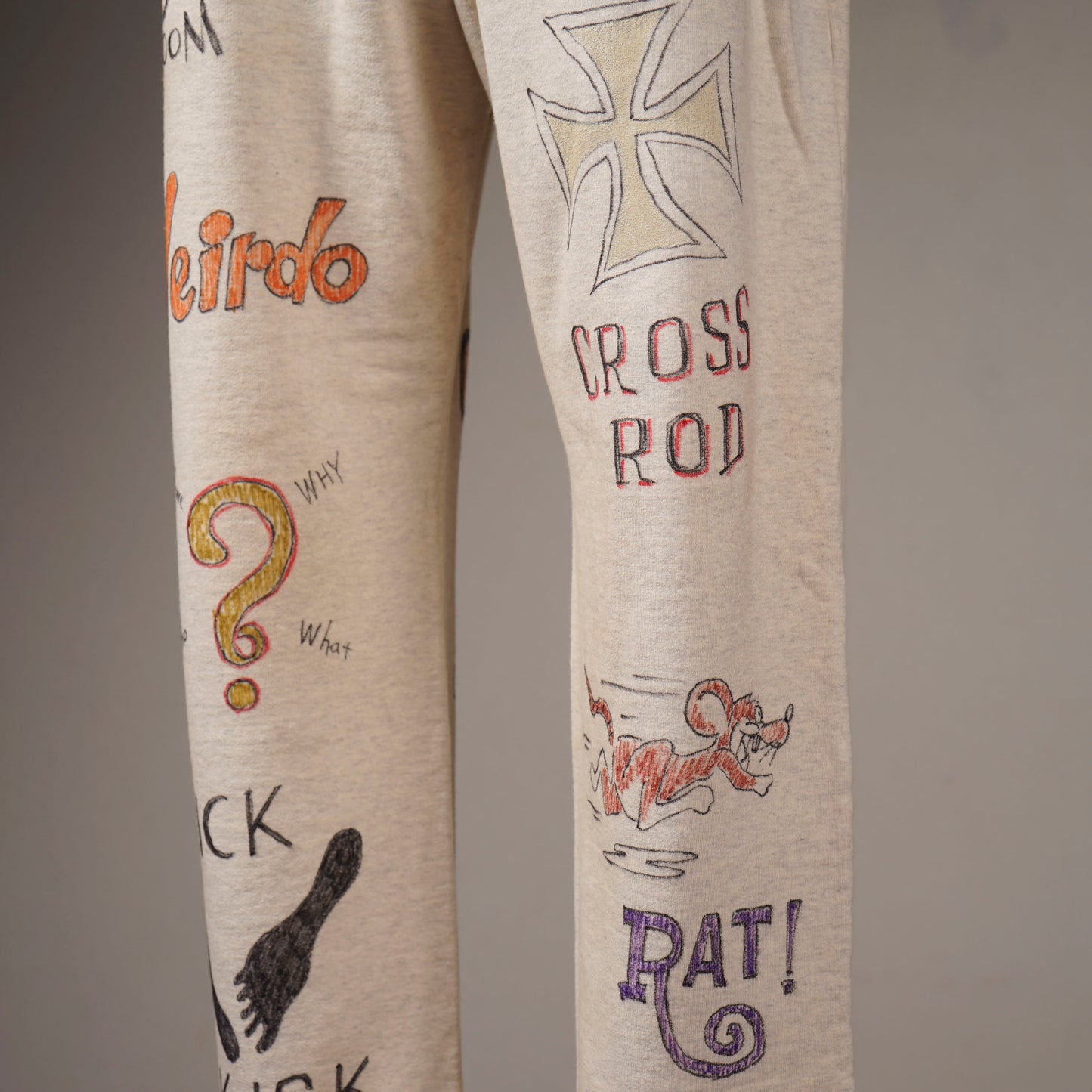 CHARLIE WEIRDO - SWEAT PANTS / WRD6119 GLADHAND