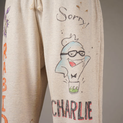 CHARLIE WEIRDO - SWEAT PANTS / WRD6119 GLADHAND