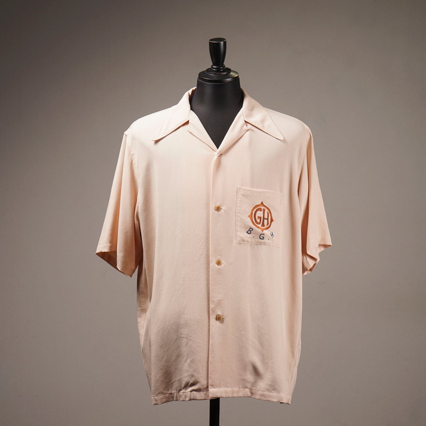 GLADDING DOG - S/S BACK PANEL SHIRT / BYGH6112 GLADHAND / GLAD HAND