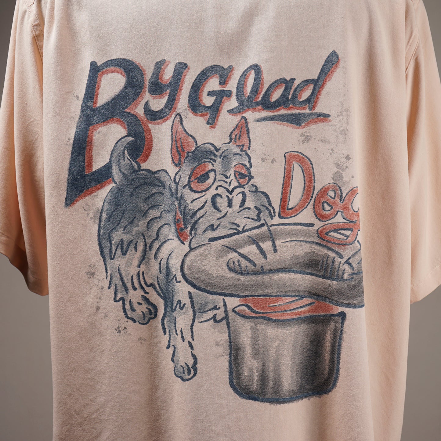 GLADDING DOG - S/S BACK PANEL SHIRT / BYGH6112 GLADHAND / GLAD HAND