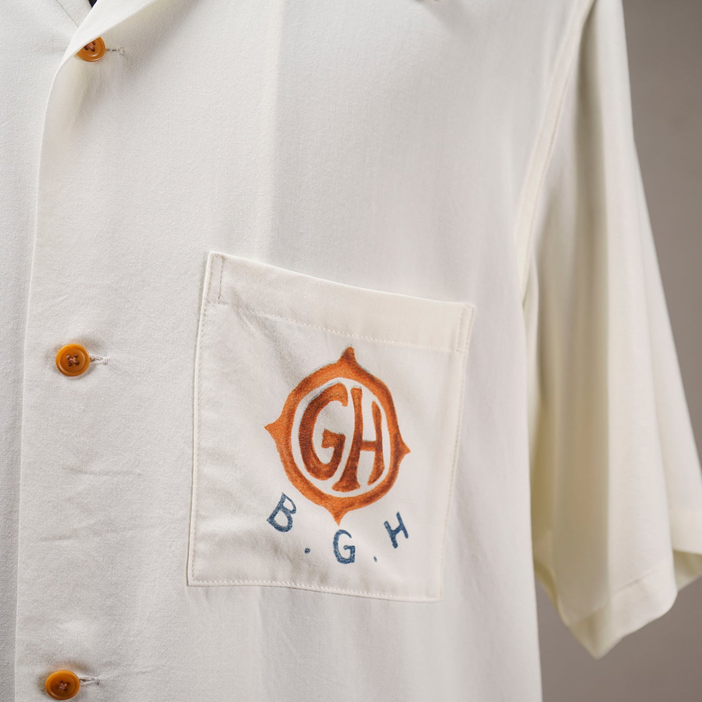 GLADDING DOG - S/S BACK PANEL SHIRT / BYGH6112 GLADHAND / GLAD HAND