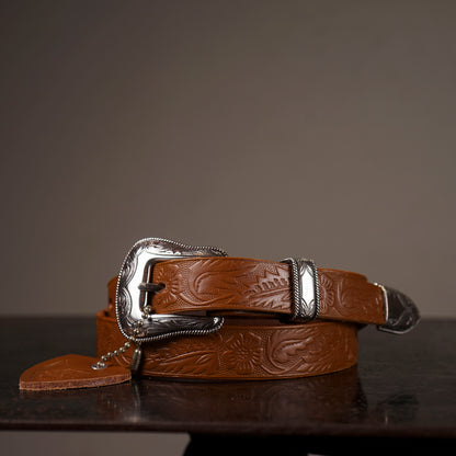 HTC - WESTERN BELT "EMBOSS FLOWER" - HTC x GH5302