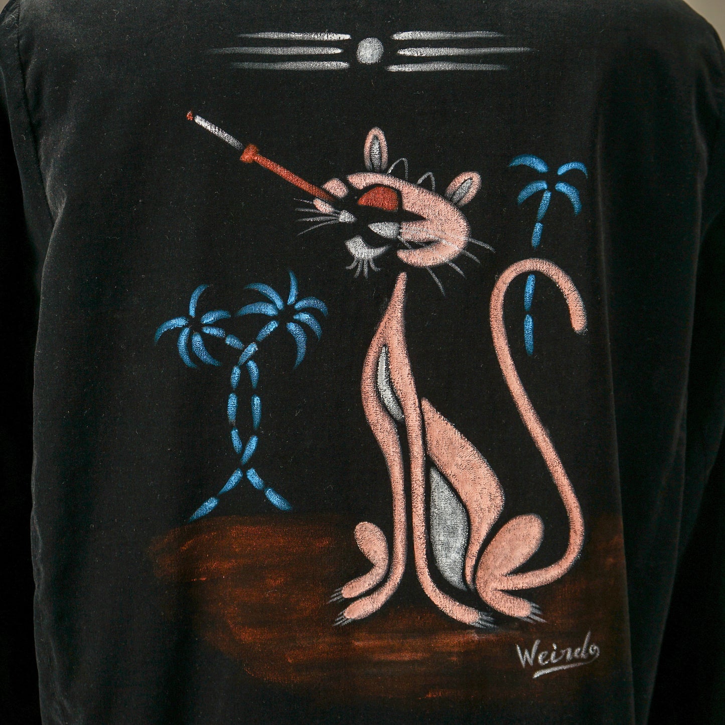 SOUVENIR - JACKET "VELVETEEN PAINTING" / WRD-23-SS-01