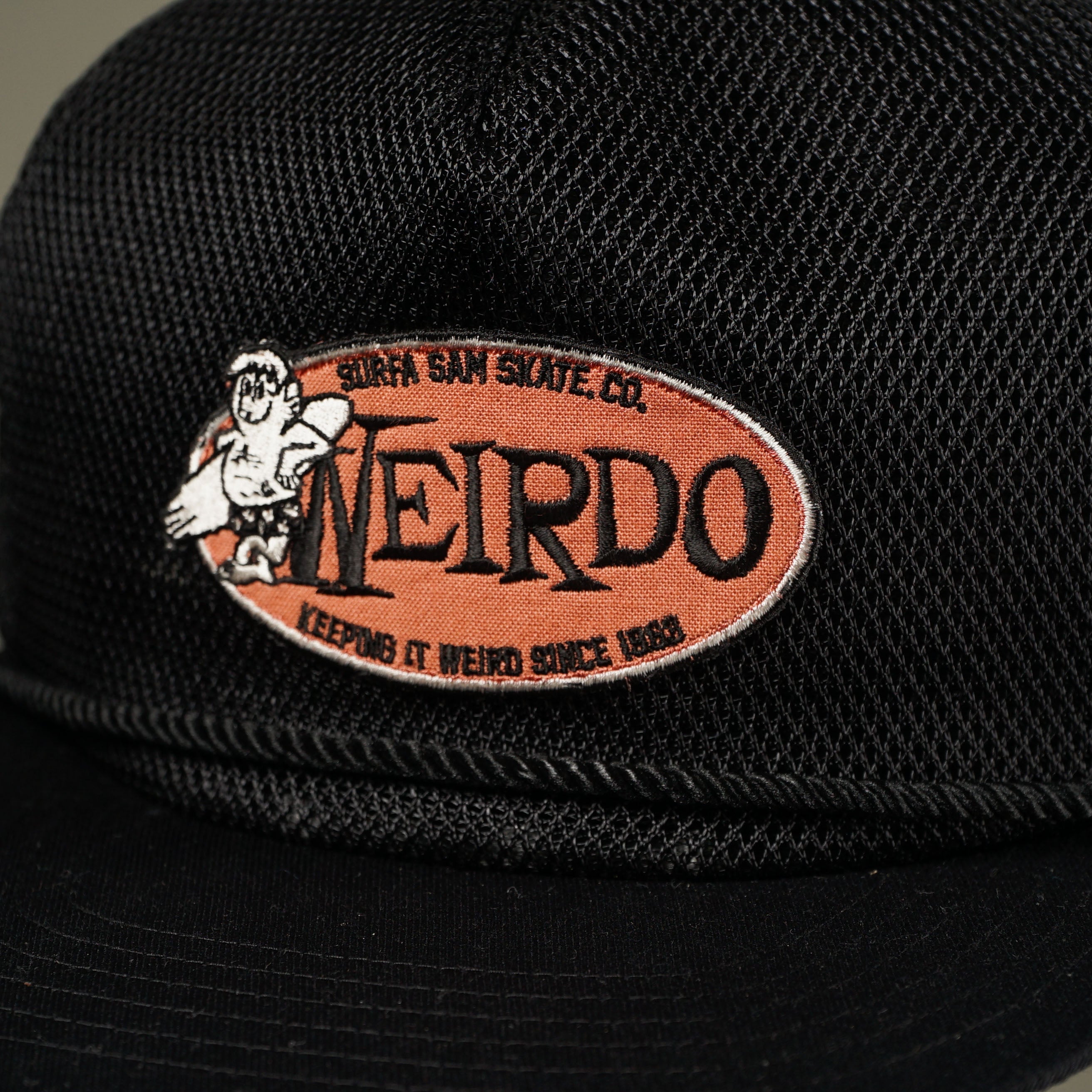 WEIRDO SAM - ALL MESH CAP / Surfa Sam ⅹ WRD - G02 - BEIGE / ONE