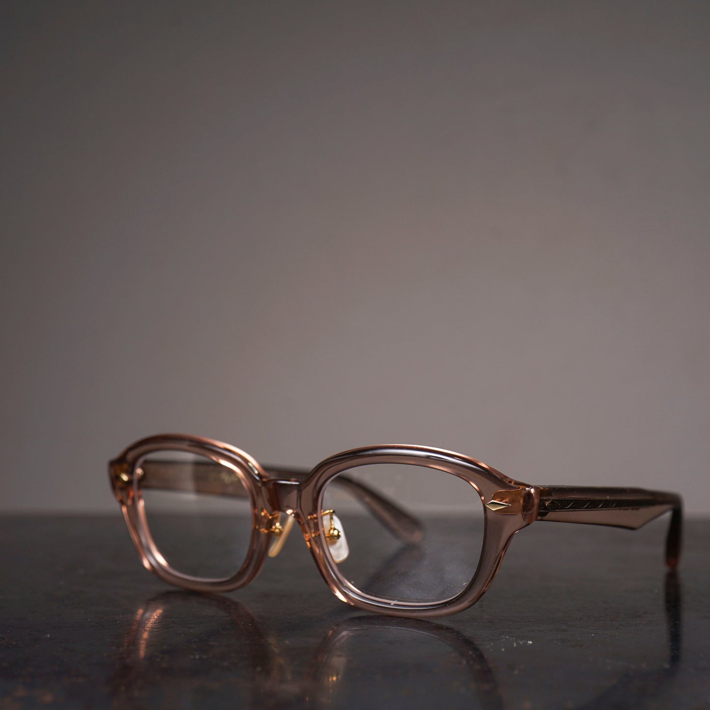 【NEW】J-IMMY - GLASSES "ORNAMENT" / CORE EXCLUSIVE "SMOKY PINK"