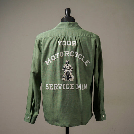MC SERVICEMAN - L/S WORK SHIRTS / OC6106