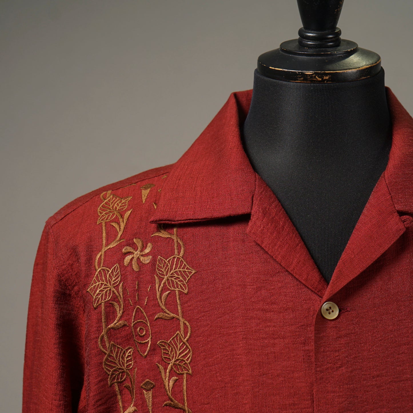 memento mori - L/S GUAYABERA SHIRTS / GSV6111