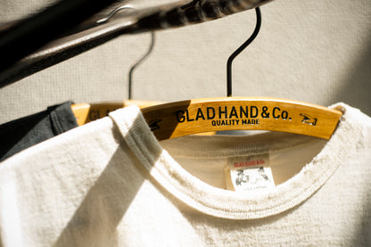 ADVERTISING WOODEN HANGER / GLADHAND&Co.